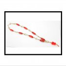 Orange/Red: Necklace (N1023)