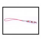 Red/Silver: Cellphone Charm (CC1010)