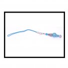 Blue/Silver: Cellphone Charm (CC1014)