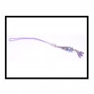 Purple/Silver: Cellphone Charm (CC1018)
