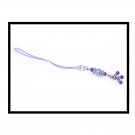 Purple/Silver: Cellphone Charm (CC1020)