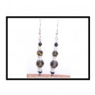 Black/Silver: Earrings (E2085)