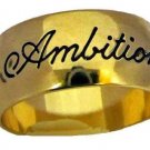 18kt Gold gp 6mm Wedding Band Available In Size 5-13 Ambition Free Shipping