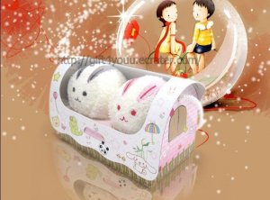 Cute Rabbit Towel Cotton