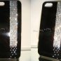 Swarovski Crystals Glossy Black  iphone 5 case
