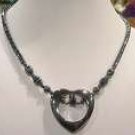 Hematite Heart Necklace - BBhh