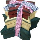 Rustic Star Boxes - 3/Set - G20264