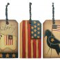 Americana Wood Tags - 3/Set - G9110