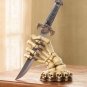  Skeleton Hand Base With Knife - MM36301