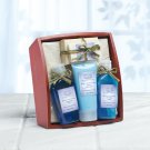 Sage Bath Set On Trayavendar - MM36397