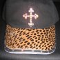 Baseball Cap - Leopard/Cross - JGlc2