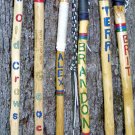 Custom Painted Hiking Staff - OCcp