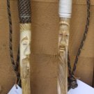 Custom Hand Carved Hiking Staffs - OCcc