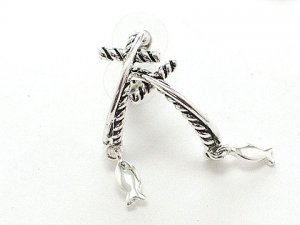 Silver Cross Earrings - BBsc