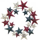 Americana Primitive Star Wreath - CWG108920