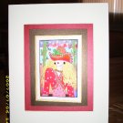 Cowgirl in Red 9 x 11 - IAcr911
