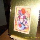 Flowers in Blue Vase 5 x 7 - IAfb57