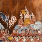 Cloth Goldleaf Painting - MEgp
