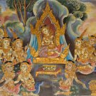 Cloth Goldleaf Painting - MEgl