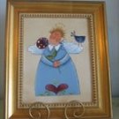 Handpainted Angel on Canvas - PJba