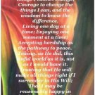 God Grant Me The Serenity Print - NWgsp