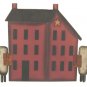 Folding Folk Art/Sheep Plaque - G7595