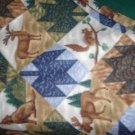 Cabin Print Handmade Throw Blanket - CGwc