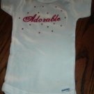 Adorable Onsie With Red Crystals - CGrc