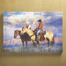 Cowboys Canvas Art Print - MMco