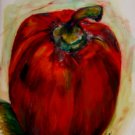 Red Bell Pepper Watercolor - NWrb