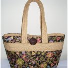 Brown Floral Quilted Purse - KK01224999