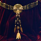 Silver Fox Beaded Belt - EMsf