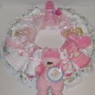 Medium Pink Diaper Wreath  - THmpw