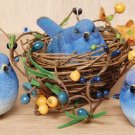 Resin Bluebird - Assorted Poses - Set/3 - CWGD8332