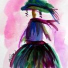 Girl 3 Watercolor - NWg3
