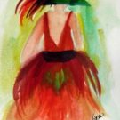 Girl 5 Watercolor - NWg5