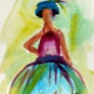 Girl 11 Watercolor - NWg11