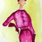 Lady 1 Watercolor - NWl1
