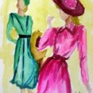 Lady 5 Watercolor - NWl5