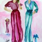 Lady 7 Watercolor - NWl7