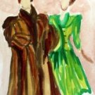 Lady 9 Watercolor - NWl9