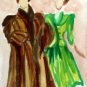 Lady 9 Watercolor - NWl9