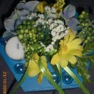 Sea Blue Hexagon Box - ADKsb