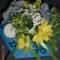 Sea Blue Hexagon Box - ADKsb