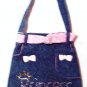Blue Denim Princess Purse - PPbd