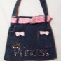 Blue Denim Princess Purse - PPbd