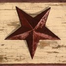 Antique White Barn Star Wall Border - CWG86186