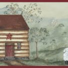 Cabin Sheep Wall Border - CWG16375