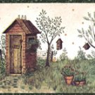 Rustic Outhouse Wall Border - CWG65022