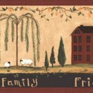 Friends & Family Village Wall Border - CWG90769